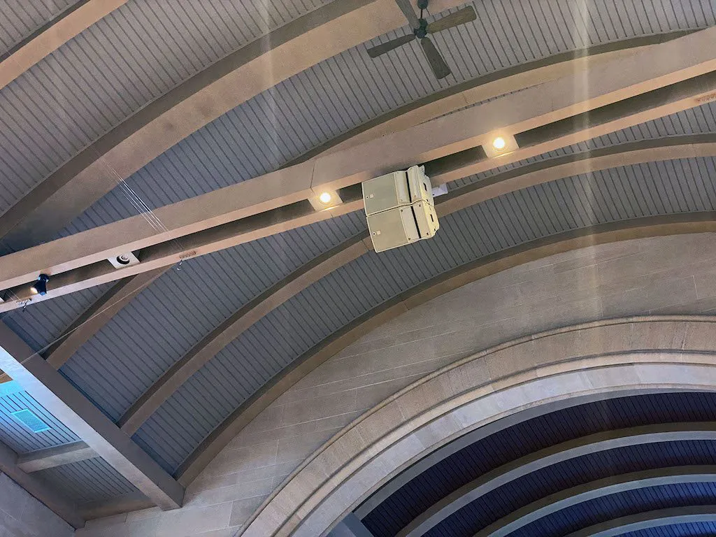 St. Mary Catholic Church Royal Oak Speaker in Rafters St. Mary Catholic Church Royal Oak Speaker in Rafters